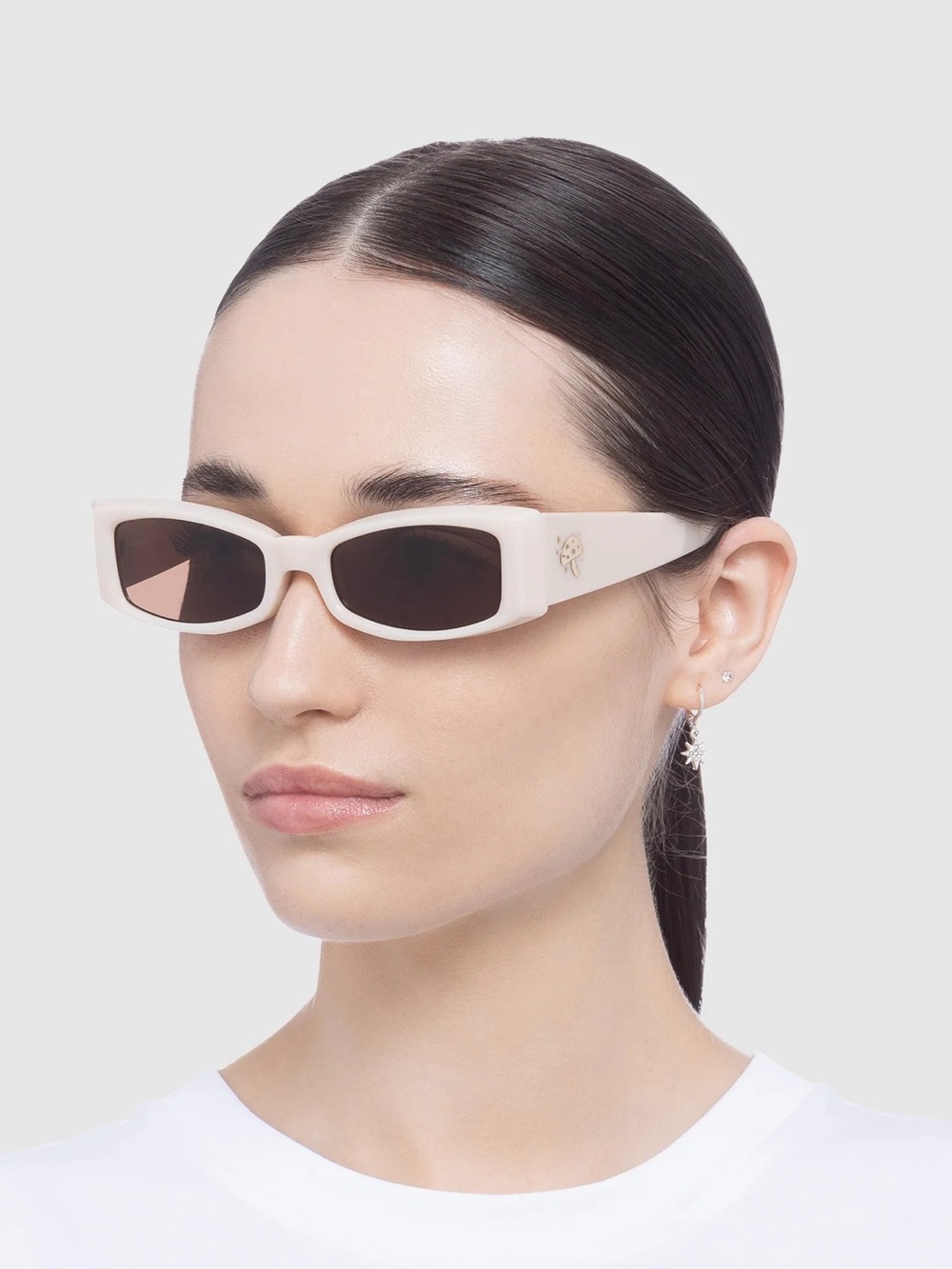 Brand New Le Specs x Afends “Pretense” Sunglasses – Ivory | Y2K Full Set